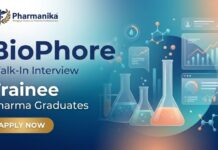 Biophore Walk-In Interview 2025 | Hiring Pharma Freshers in R&D & IPM Walk-In Interview Pharma Freshers Jobs at Biophore R&D Centre Hyderabad