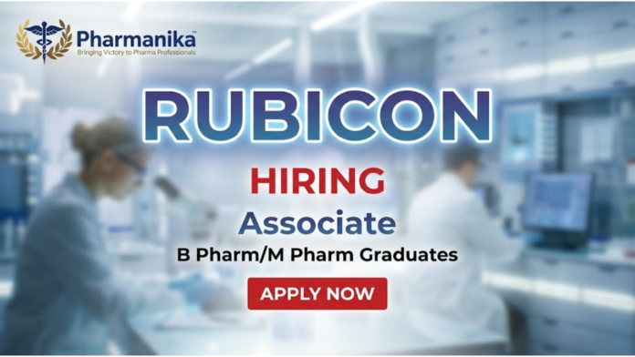 Associate (Analyst) – Quality Control Job at Rubicon, Satara, B pharma jobs,M Pharma jobs