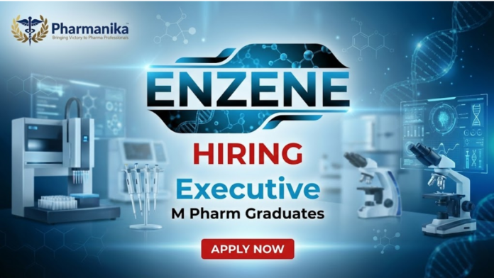 Executive - QA Job At Enzene Biosciences, M Pharma jobs, Pharmacy jobs