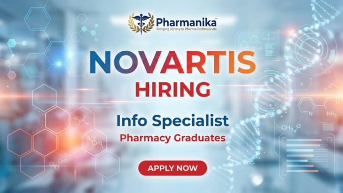 Info Specialist – Literature Intelligence Job At Novartis ,B pharma jobs,M Pharma jobs