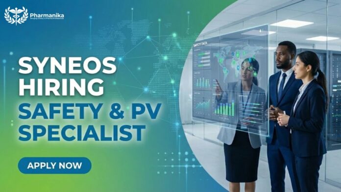 Pharmacy Job at Syneos Healthh | Apply Now for the Safety & PV Specialist Role