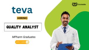 MPharm Job at Teva Pharmaceuticals | Apply Now for the Quality Analyst Role MPharm Job at Teva Pharmaceuticals | Apply Now for the Quality Analyst Role