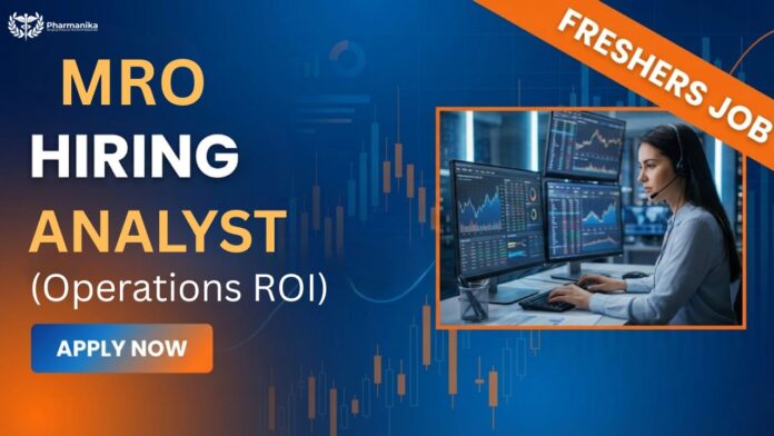 Analyst Job for Freshers | BPharm Graduates Apply Now