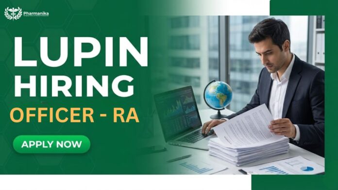 Officer Job at Lupin | Pharmacy Graduates Apply Now