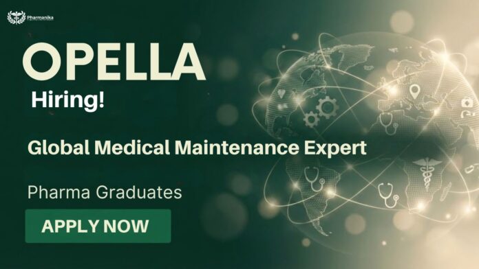 Opella Careers Pharma Jobs in Hyderabad Global Medical Maintenance Expert