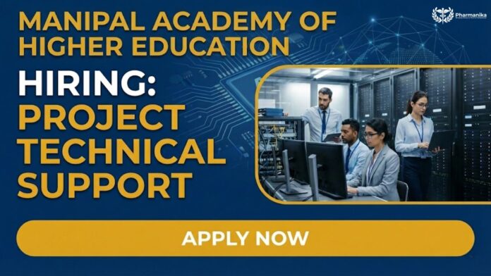 PharmD Job at Manipal Academy of Higher Education | Apply Now