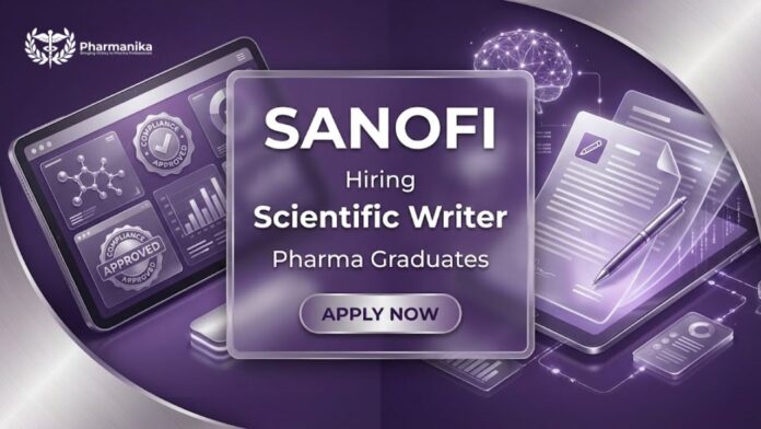 Scientific Writer Jobs at Sanofi Careers in Hyderabad India