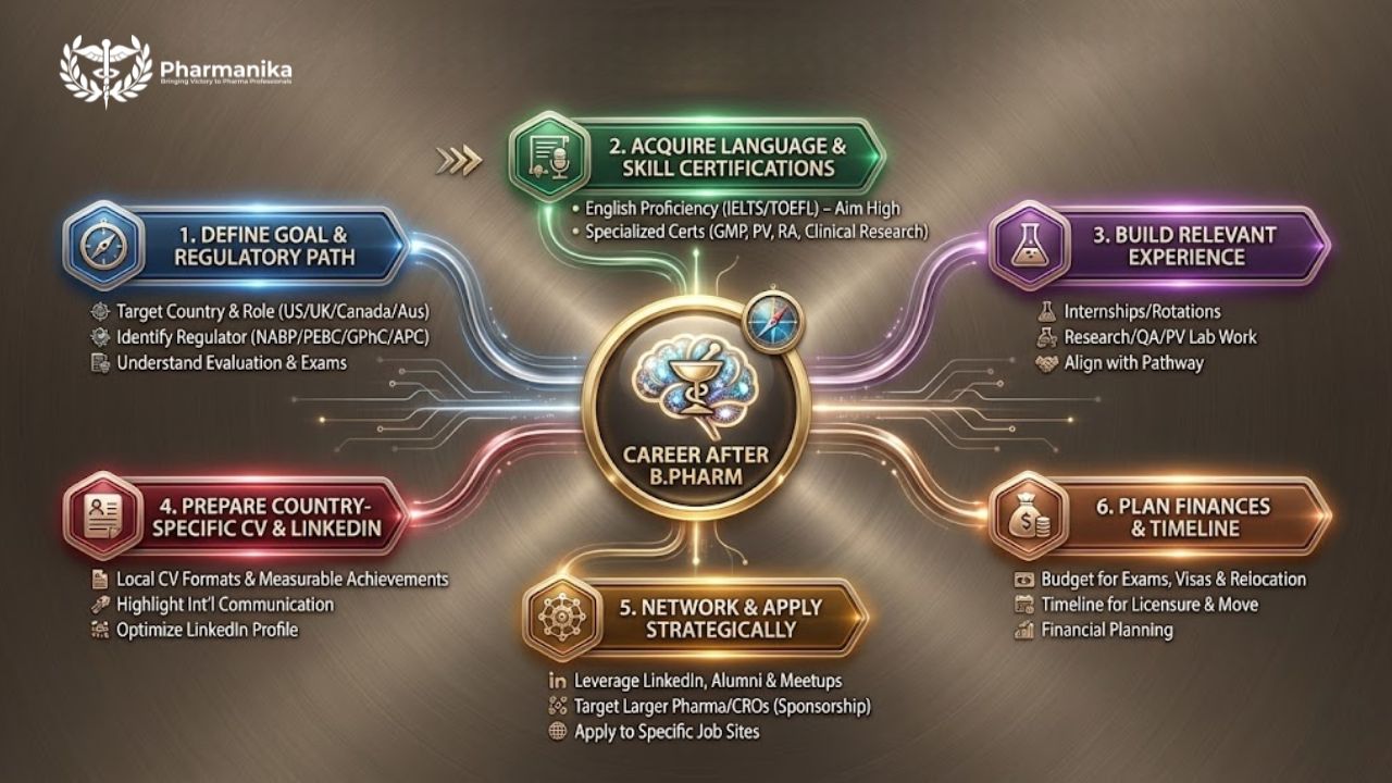 Careers After B Pharm-Step-By-Step Process