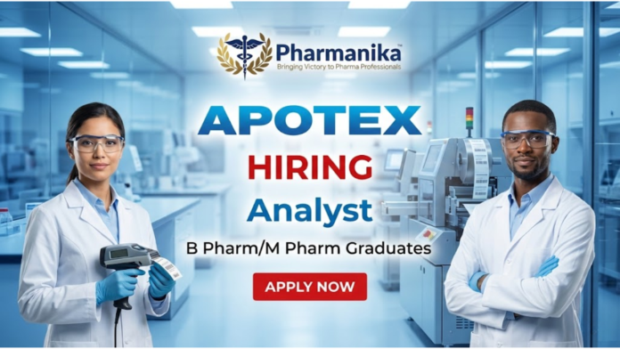 Analyst GBS GRA PLCM Job at Apotex Mumbai, B pharma jobs,M Pharma jobs