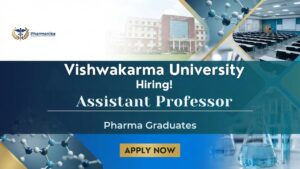 Assistant Professor job and Pharma Jobs in Pune at Vishwakarma University Assistant Professor job and Pharma Jobs in Pune at Vishwakarma University