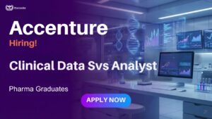 Clinical Data Svs Analyst Role at Accenture Careers Pharma Jobs in Bangalore Clinical Data Svs Analyst Role at Accenture Careers Pharma Jobs in Bangalore