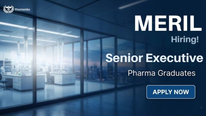 Executive Jobs Pharma Jobs Quality Control Meril Vapi Diagnostics IVD