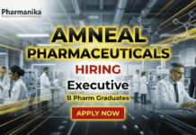 Executive Packing Job at Amneal Pharmaceuticals Ahmedabad | B Pharm Graduates Apply Now Executive Packing Job at Amneal Pharmaceuticals, Ahmedabad, B Pharma jobs, Pharma Jobs