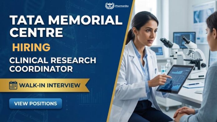 Walk-In Interview for Clinical Research Coordinator | MPharm Graduates Apply Now