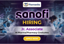 Jr. Associate Evidence Synthesis Job at Sanofi | M Pharm Graduates Apply Now Jr. Associate Evidence Synthesis Job At Sanofi, M Pharma jobs, Pharmacy jobs