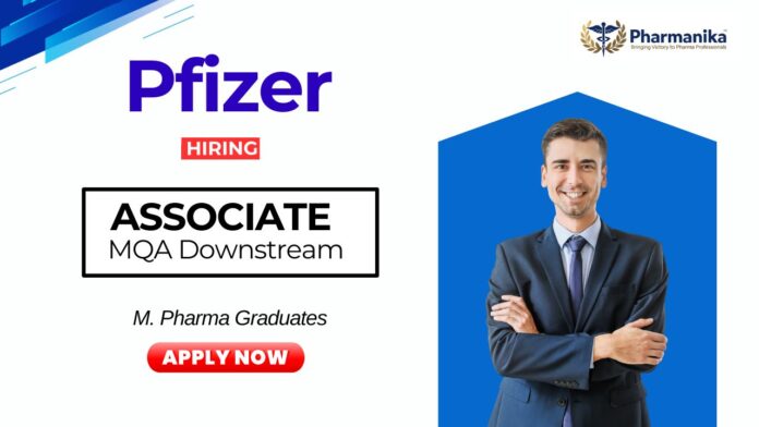 Associate Job at Pfizer | MPharm Graduates Apply Now
