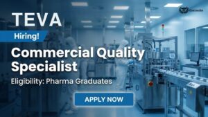 Pharma Job at Teva Pharmaceuticals Careers Commercial Quality Specialist Bangalore Pharma Job at Teva Pharmaceuticals Careers Commercial Quality Specialist Bangalore