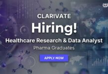 Pharma Jobs at Clarivate Careers: Healthcare Research & Data Analyst Role | Apply now Pharma Jobs at Clarivate Careers – Healthcare Research & Data Analyst in Noida