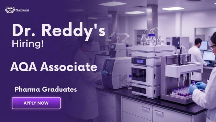 Pharma Jobs at Dr. Reddy’s Laboratories – Apply via Dr Reddy’s Careers