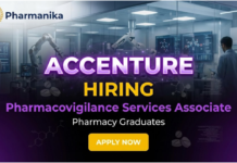 Pharmacovigilance Services Associate Job at Accenture | B Pharm /Pharmacy Graduates Apply Now Pharmacovigilance Services Associate Job At Accenture, B pharma jobs, Pharma Jobs