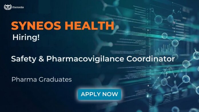 Pharmacovigilance jobs and Pharma Jobs at Syneos Health in Gurugram and Hyderabad