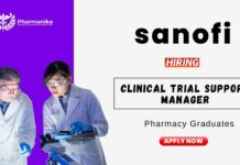 Clinical Trial Job at Sanofi | Apply Now for the Support Manager Role Clinical Trial Job at Sanofi | Apply Now for the Support Manager Role