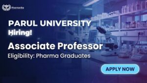 Professor Jobs and Pharma Jobs at Parul University Faculty of Pharmacy Recruitment 2026 Professor Jobs and Pharma Jobs at Parul University Faculty of Pharmacy Recruitment 2026