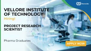 Research Scientist Recruitment at VIT Vellore jobs under ICMR project (1) Research Scientist Recruitment at VIT Vellore jobs under ICMR project (1)