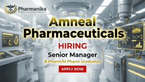 Senior Manager QMS Job at Amneal Pharmaceuticals, Ahmedabad Senior Manager QMS Job at Amneal Pharmaceuticals, Ahmedabad, B pharma jobs,M Pharma jobs