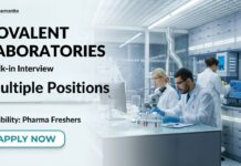 Walk-In Interview Opportunity for Pharma Freshers | Covalent Laboratories hiring | Apply Now Pharma Freshers Job Walk-In Interview at Covalent Laboratories Hyderabad March 2026