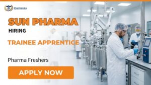 Pharma Freshers Job at Sun Pharma Careers 2026 hiring QA QC and Production roles for B.Pharm B.Sc M.Sc freshers Pharma Freshers Job at Sun Pharma Careers 2026 hiring QA QC and Production roles for B.Pharm B.Sc M.Sc freshers