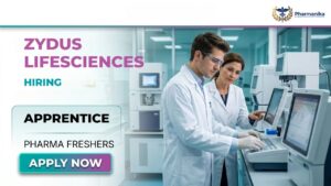 Pharma Freshers Job at Zydus Lifesciences Careers offering Pharma jobs in Vadodara for D.Pharm and B.Pharm graduates Pharma Freshers Job at Zydus Lifesciences Careers offering Pharma jobs in Vadodara for D.Pharm and B.Pharm graduates