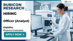 Pharma Job Analyst Job at Rubicon Research Ltd – QC Officer Vacancy in Satara Pharma Job Analyst Job at Rubicon Research Ltd – QC Officer Vacancy in Satara