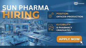 Pharma Job at Sun Pharma Careers Production Officer Role Pharma Job at Sun Pharma Careers Production Officer Role