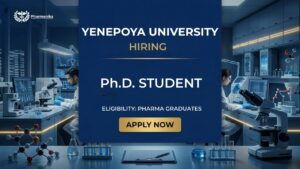 Pharma Research Job Ph D student at Yenepoya University drug discovery Parkinson research Pharma Research Job Ph D student at Yenepoya University drug discovery Parkinson research