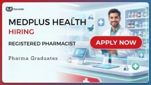 Pharmacist Job at MedPlus Careers serving customers in Kolkata Pharmacist Job at MedPlus Careers serving customers in Kolkata
