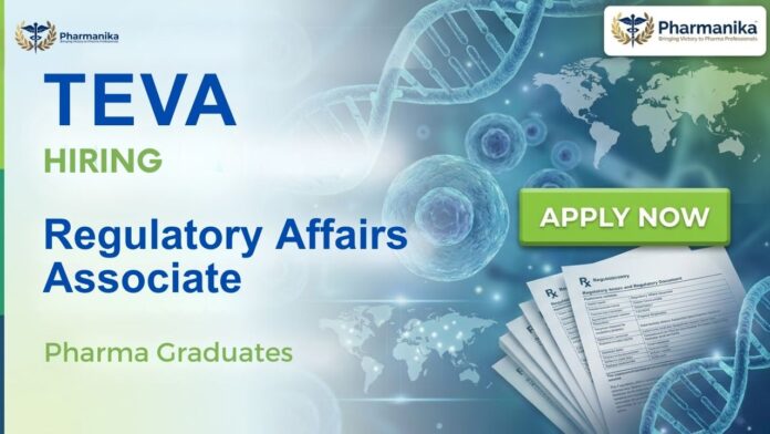 Regulatory Affairs Job Teva Pharmaceuticals Pharma Job