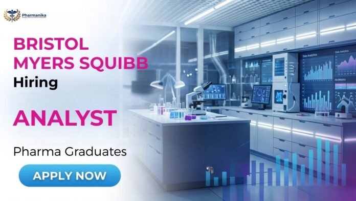 pharmaceutical data analyst job at Bristol Myers Squibb Careers in Hyderabad