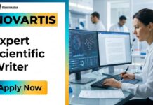 Scientific Writer Job at Novartis – Apply for Expert Scientific Writer Role in India Explore a scientific writer job at Novartis. Apply for Expert Scientific Writer role in India. Great opportunity in Novartis careers for Pharm D and pharma jobs in Hyderabad.