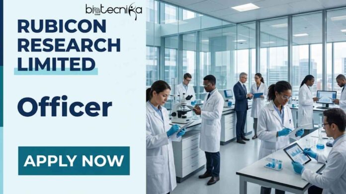 B Pharm job opportunity for Officer role at Rubicon Research Limited in Ambernath. Apply now for warehouse jobs with SAP exposure and GMP compliance.