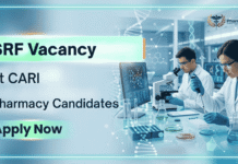 Pharmacy Jobs at Central Ayurveda Research Institute | Attend the Walk-In Interview for SRF Position Central Ayurveda Research Institute Recruitment for Senior Research Fellow. Attend Walk-In for Pharmacy Jobs with Salary.