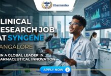 Exciting Clinical Research Job at Syngene, Bangalore | Apply to enhance your Pharmaceutical Career! Clinical Research Job at Syngene in Bangalore. Pharmacy Candidates Apply for the Clinical Research Associate Role at Syngene Careers.