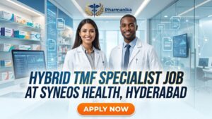 Hybrid TMF Specialist Job at Syneos Health, Hyderabad Pharmacy Candidates Apply Now! Hybrid TMF Specialist Job at Syneos Health in Hyderabad. Pharmacy Candidates Apply for the job at Syneos Health Careers.