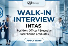 Intas Pharma Walk-In Drive 2026 | Pharma Roles in QA, QC & Manufacturing | Pharma Graduates | Apply Now Intas Pharma Job Walk-in Drive for QA QC Manufacturing Roles 2026