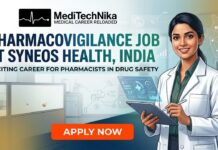 Latest Pharmacovigilance Job at Syneos Health in India | Grab this Opportunity! Pharmacovigilance Job at Syneos Health in India. Apply for the Safety & PV Specialist Job at Syneos Health Careers.