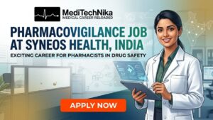 Latest Pharmacovigilance Job at Syneos Health in India Grab this Opportunity! Pharmacovigilance Job at Syneos Health in India. Apply for the Safety & PV Specialist Job at Syneos Health Careers.