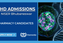 Admissions Open for PhD Program at NISER Bhubaneswar | M Pharm Candidates Apply Now Apply for NISER PhD Program 2026. Explore NISER Bhubaneswar Recruitment for Career in Pharmacy with ₹42,000 fellowship. Apply Now.