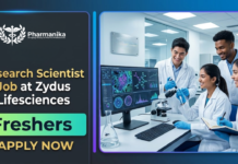 Freshers Pharmacy Jobs at Zydus Lifesciences | MPharm Candidates, Apply Now For Research Scientist Role Freshers Pharmacy Jobs at Zydus Lifesciences. MPharm Candidates, Apply Now For Research Scientist - ADL | ZEMP Role.