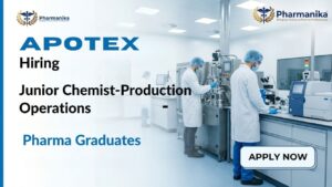 Pharma Job at Apotex Careers – Junior Chemist Production Operations Bangalore Pharma Job at Apotex Careers – Junior Chemist Production Operations Bangalore