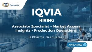 Pharma Jobs in Bengaluru at IQVIA Careers – Associate Specialist Market Access Insights Role Pharma Jobs in Bengaluru at IQVIA Careers – Associate Specialist Market Access Insights Role